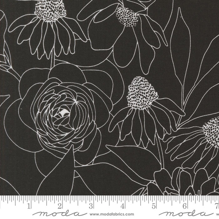 Botany - Etched Florals Ink 14" Remnant