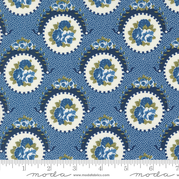 Grand Haven - Sweet Floral Nautical Blue
