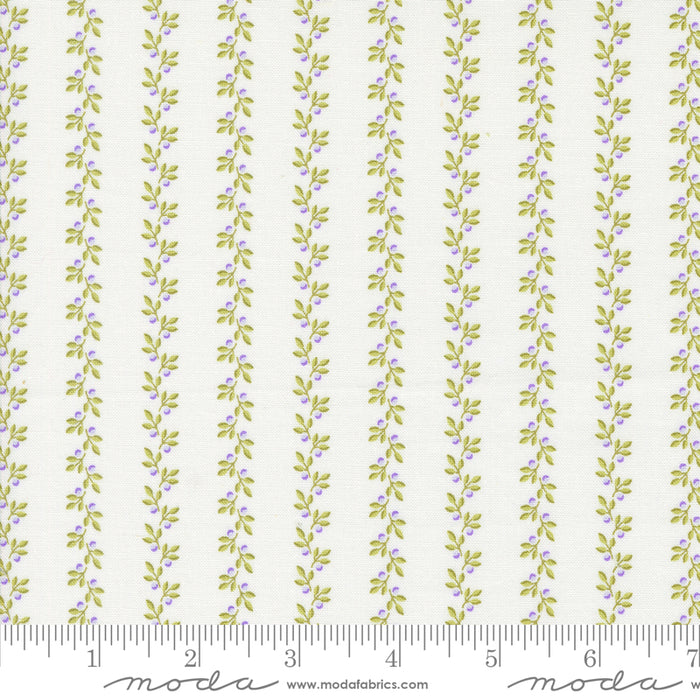Georgia - Vine Stripes Off White