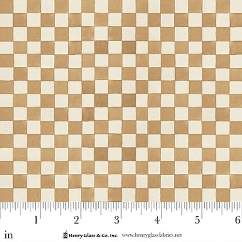 Hello Pumpkin - Checkerboard Beige