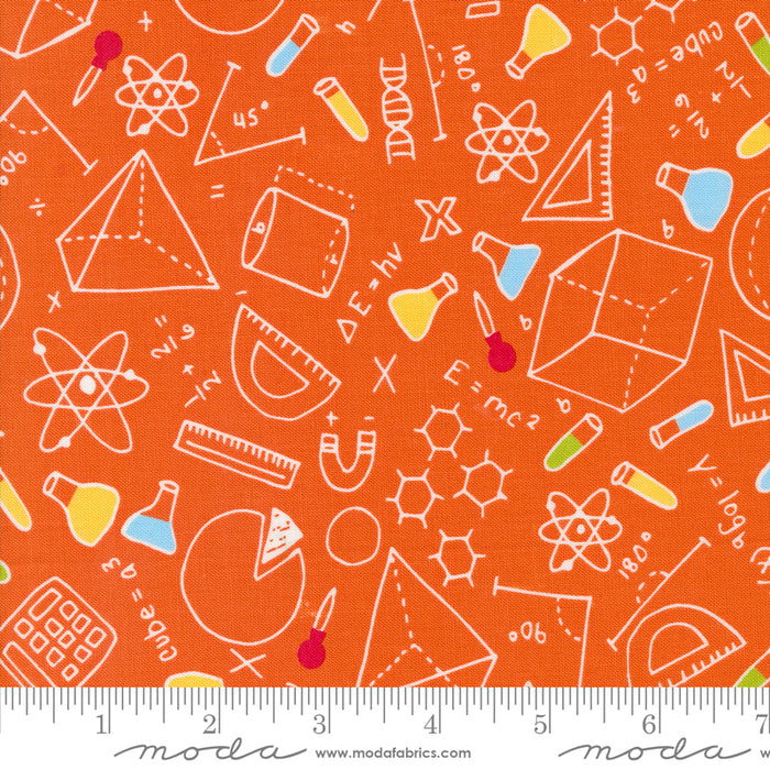 Back To School - Math N Science Orange