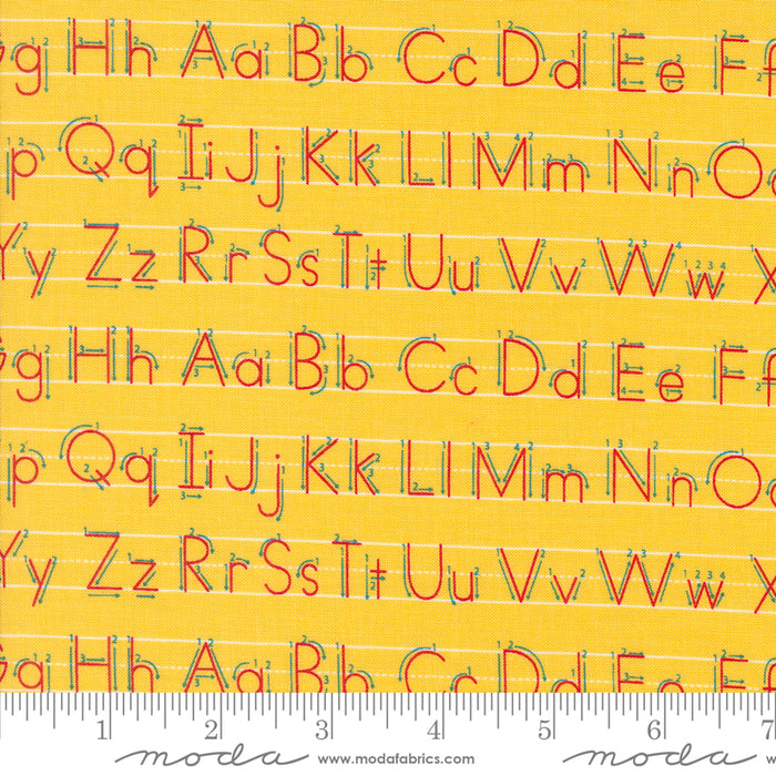 Back To School - Writing Letters School Bus