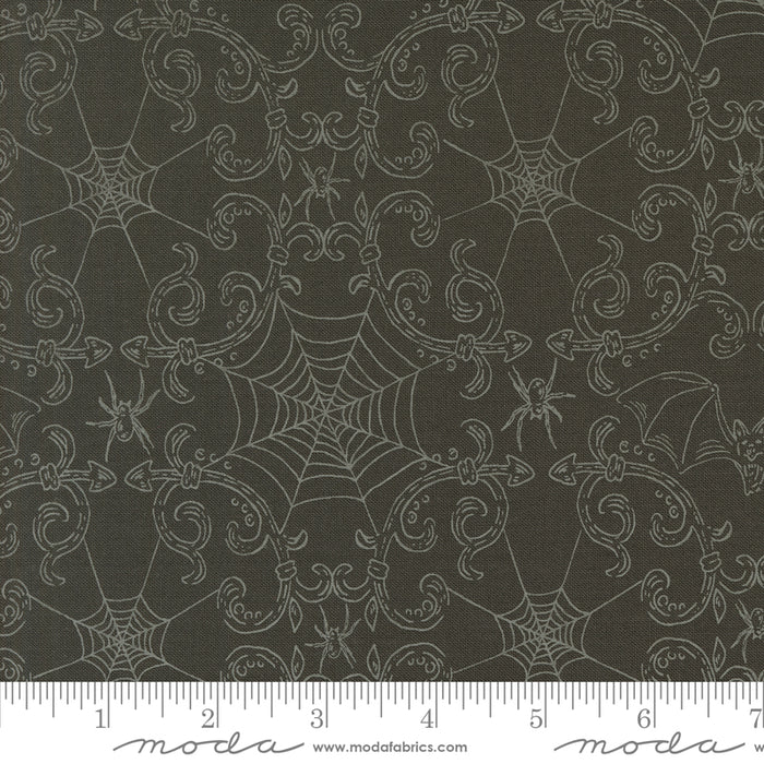 Home Sweet Haunt - Rod Iron Spider Webs Charcoal