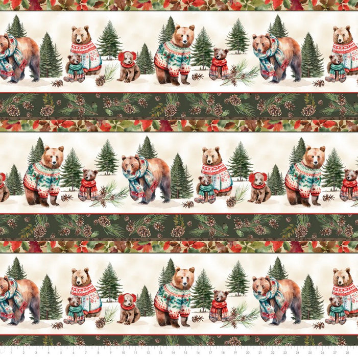 Merry Beary - Woodland Stripe Multi
