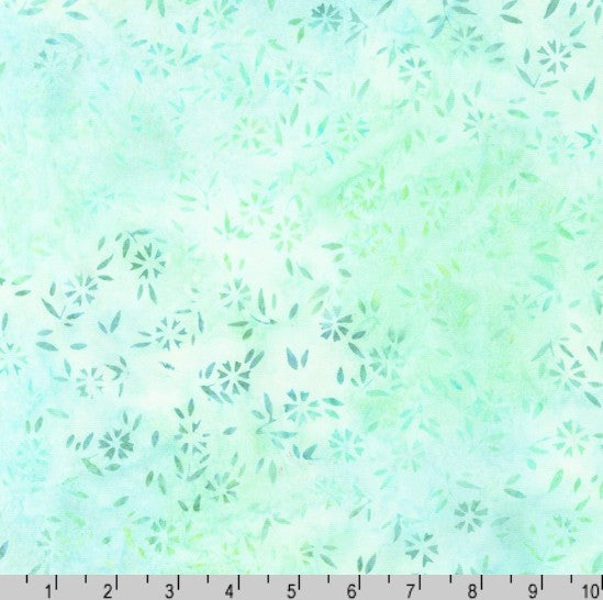 Artisan Batiks: Petite Pastels - Petals Mint