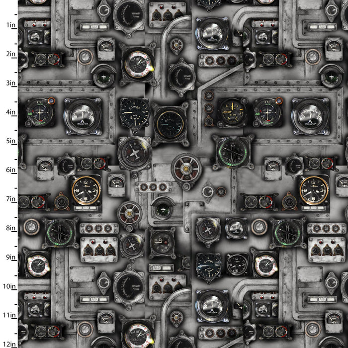First in Flight - Instrument Panel 6" Remnant