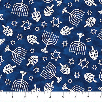 Starlight - Menorah Dark Blue