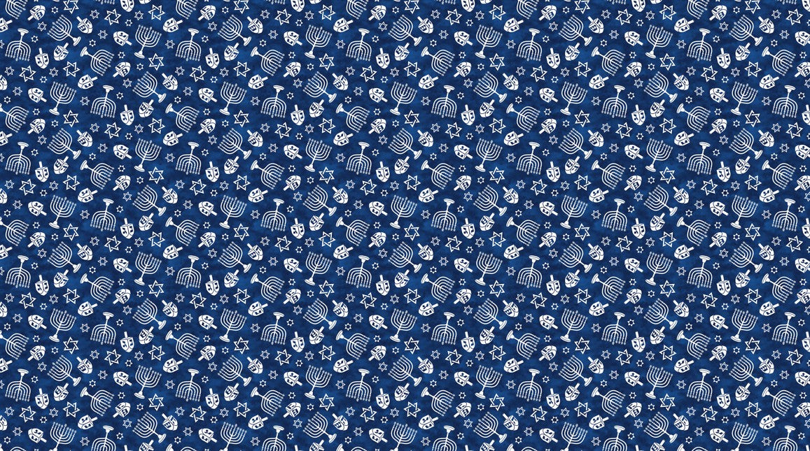 Starlight - Menorah Dark Blue