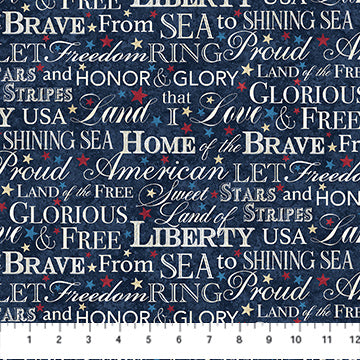 Stars & Stripes 13 - Words Navy