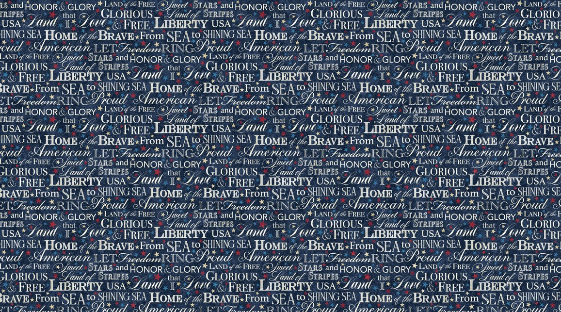 Stars & Stripes 13 - Words Navy