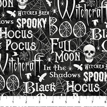 Spellbound - Words Black