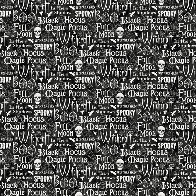 Spellbound - Words Black