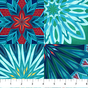 Nativity - Ornament Blocks Light Teal