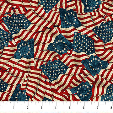 America 250 Stonehenge - Flags Multi