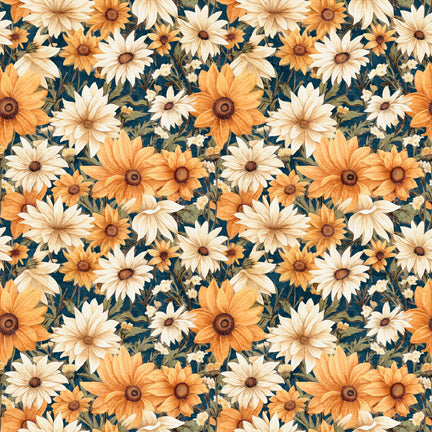 Queen Bee - Packed Floral Midnight