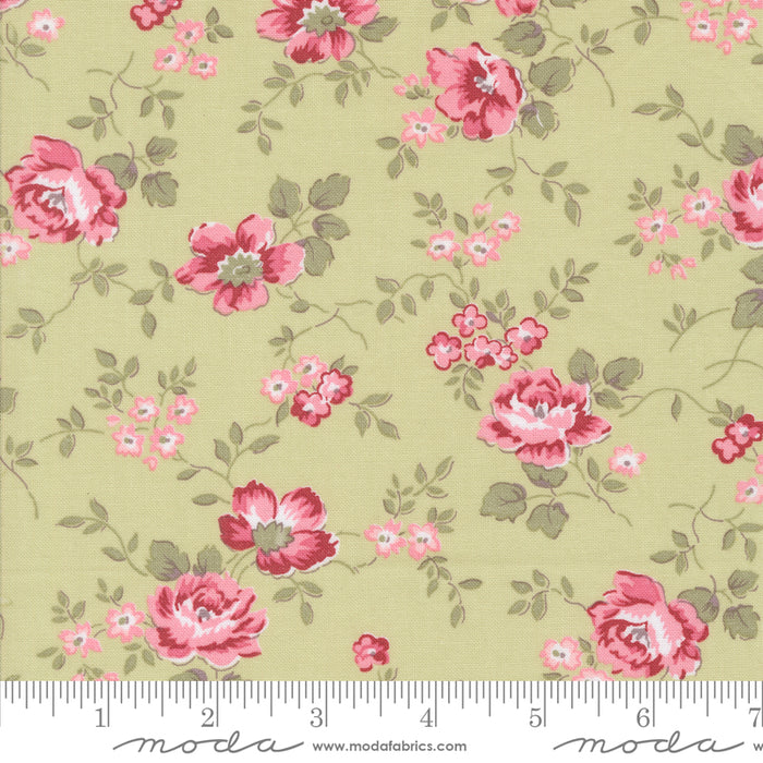 A Very Sweet Christmas - Rose Florals Leaf