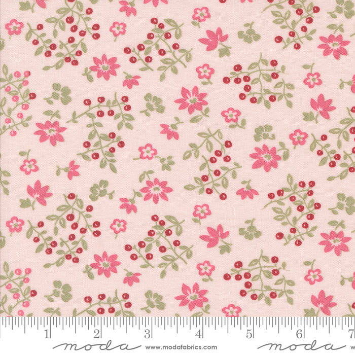 A Very Sweet Christmas - Vintage Berries Blush 14" Remnant