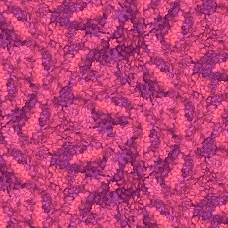 Mystical Unicorn - Floral Texture Pink