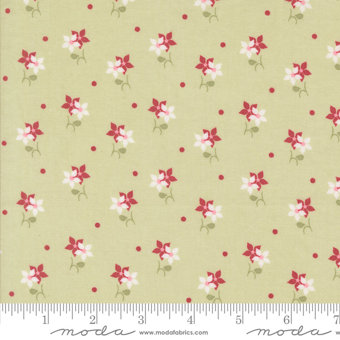 A Very Sweet Christmas - Small Floral Leaf