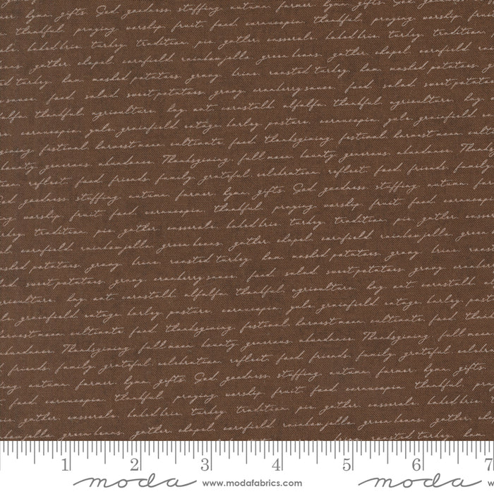 Acorn Hollow - Words Script Nutmeg