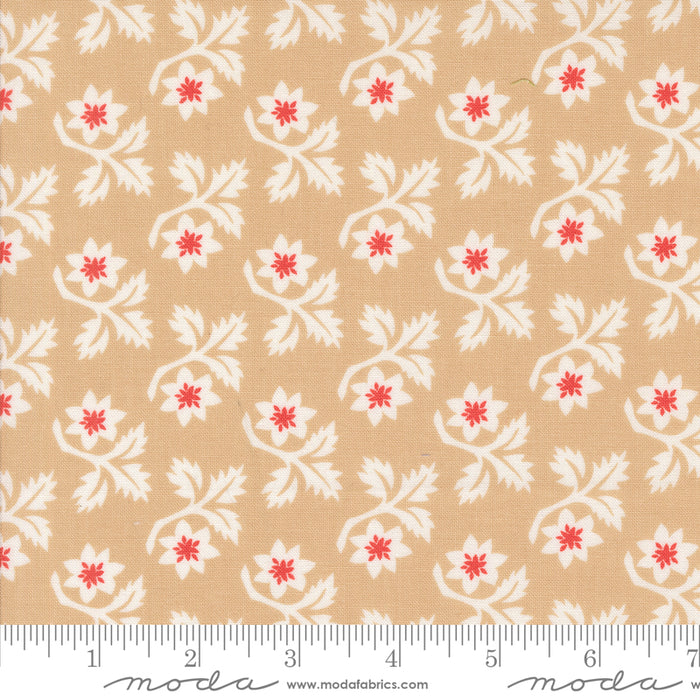 Buon Natale - Woodcut Florals Sugar Cookie