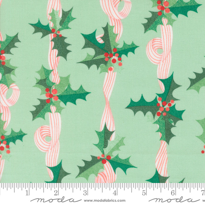 Tiny Christmas - Holly Stripes Mint