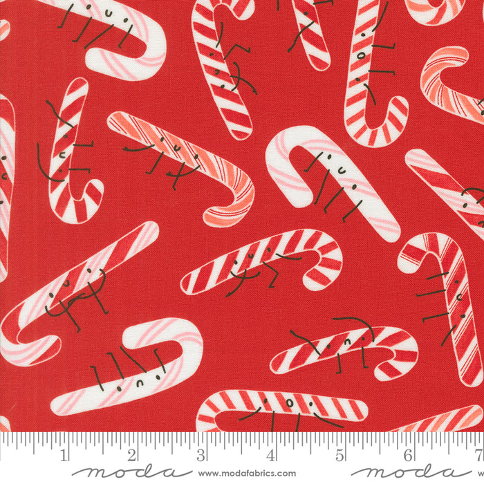 Tiny Christmas - Candy Cane Red 16" Remnant