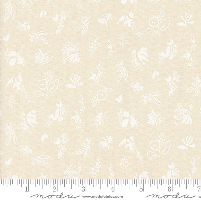 Things Above - Floral Sprinkles Eggshell 8-1/2" Remnant