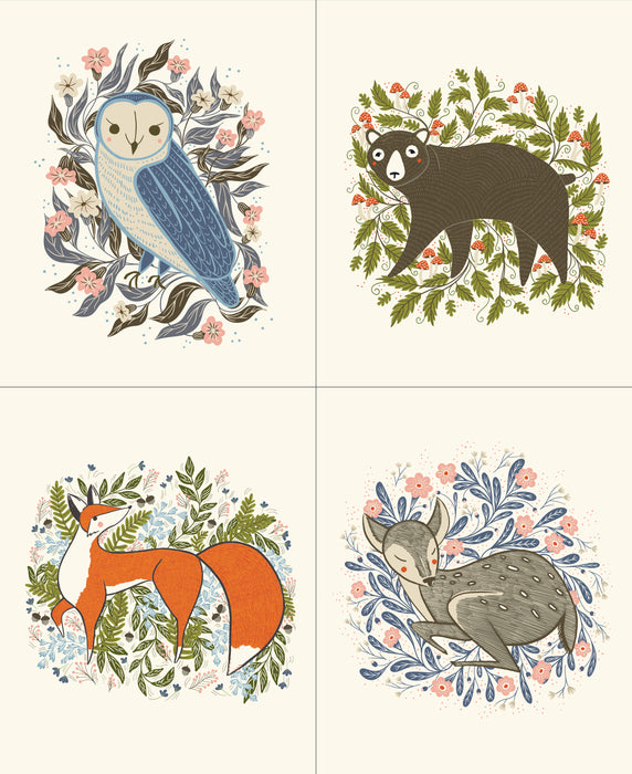Woodland Wonder - Wildlife Panel
