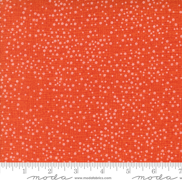 Dotty Thatched - Tangerine