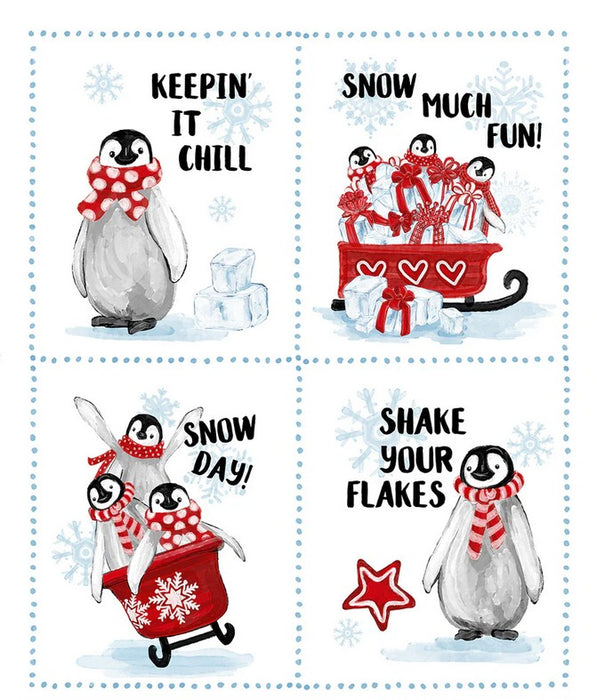 Penguin Party - Snow Day Panel