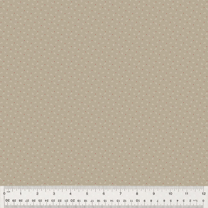 Sable & Scarlet - Fine Petals Taupe