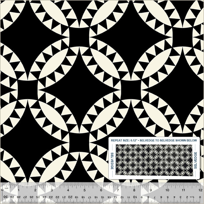 Perfect Points - Pickle Dish Black & White