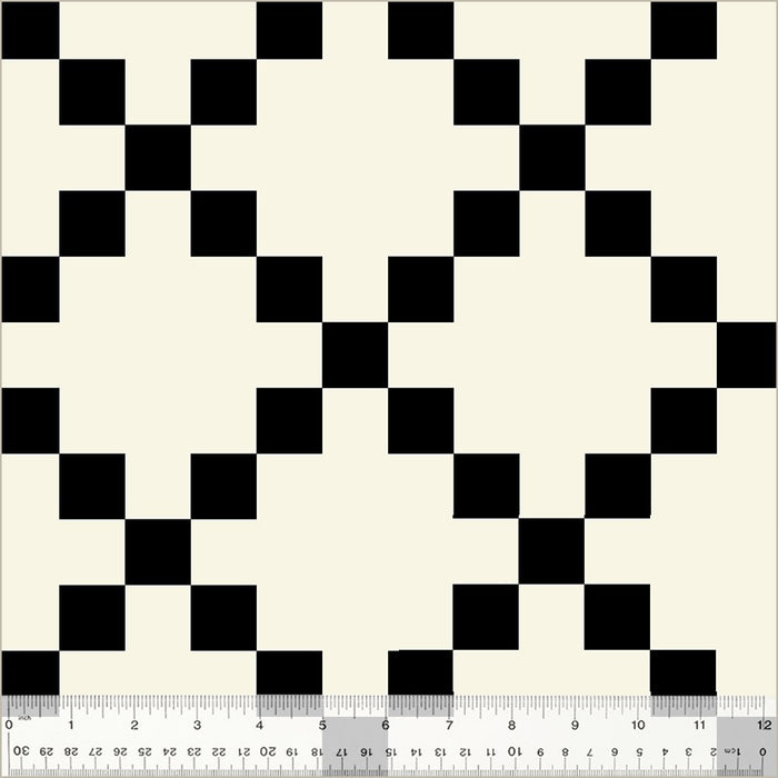 Perfect Points - Nine Patch Black & White