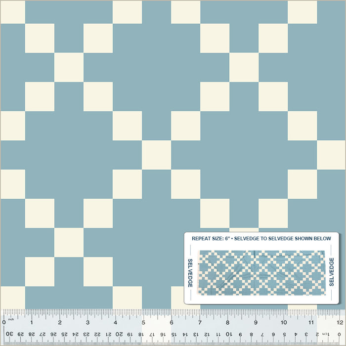 Perfect Points - Nine Patch Blue
