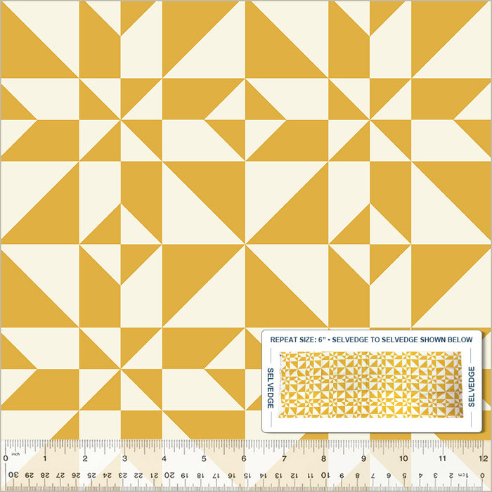Perfect Points - Windham Star Yellow