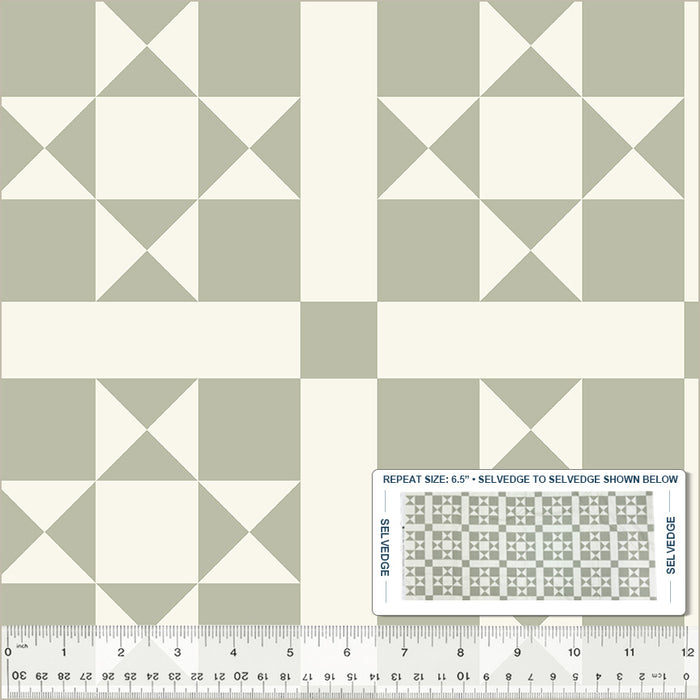 Perfect Points - Ohio Star Taupe