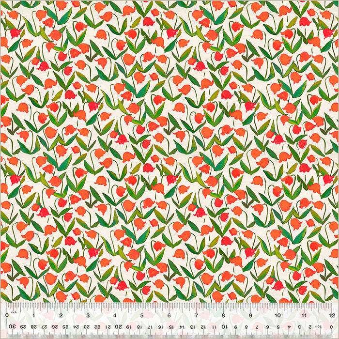 Heather Ross by Hand - Flowerbed Cotton