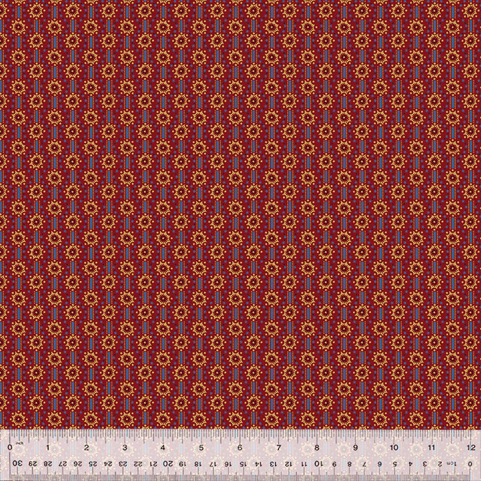Circa: Turkey Red - Sunbursts Turkey Red