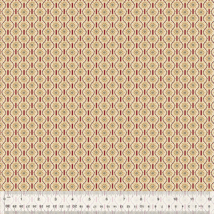 Circa: Turkey Red - Sunbursts Cream