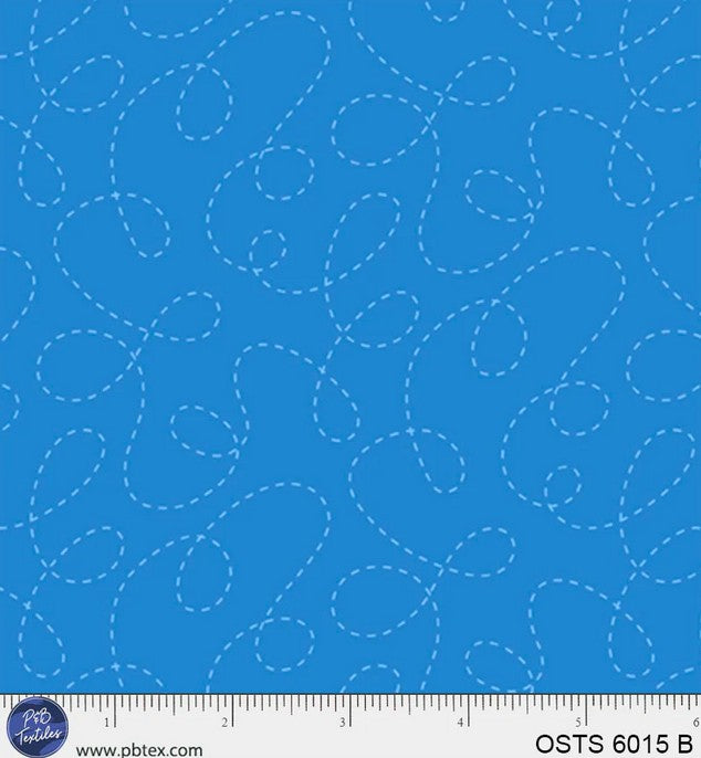 One Stitch Two Stitch - Blue