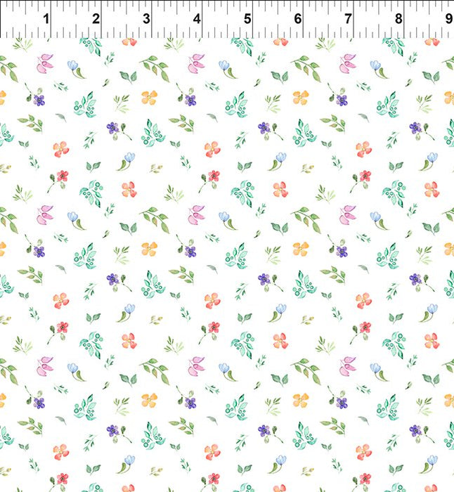 Butterfly Fantasy - Sprigs White
