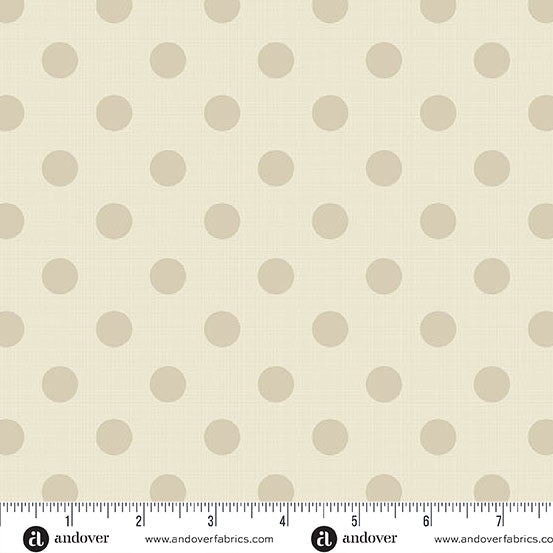 Quiltessential - Large Dot Ivory