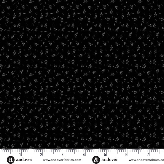 Century Black on Black II - Fern