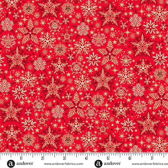 Good Tidings Metallic - Frosty Red