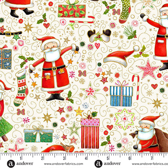 Jolly Saint Nick Metallic - Merry Magic Cream