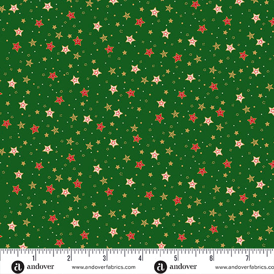 Jolly Saint Nick Metallic - Sparkle Green
