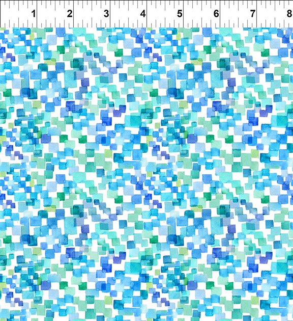 Sew Spring! - Squares Blue