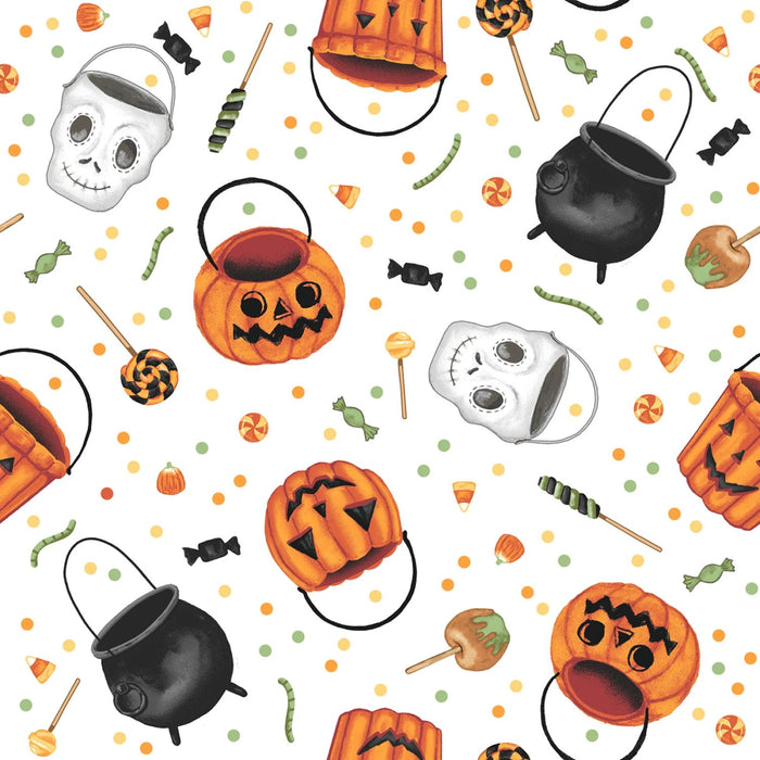 Paranormal Parade - Treat Buckets White