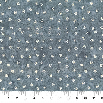 Meow Meow Batiks - Kitty Paws Smoke
